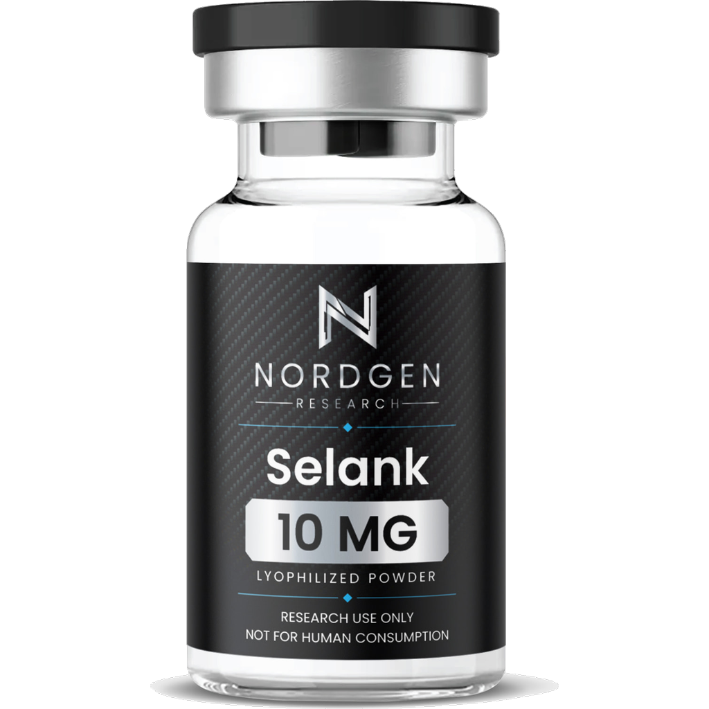 Selank research vial