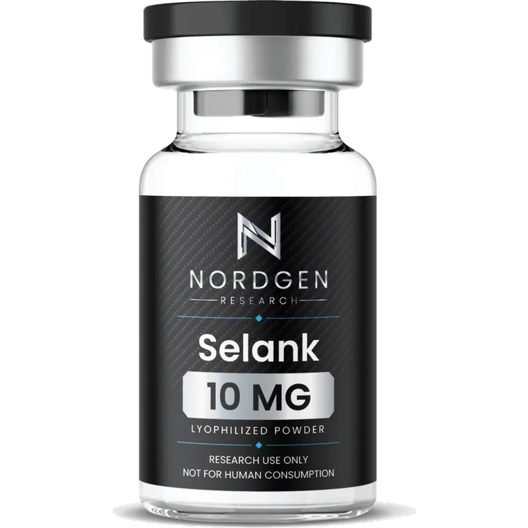 Selank research vial